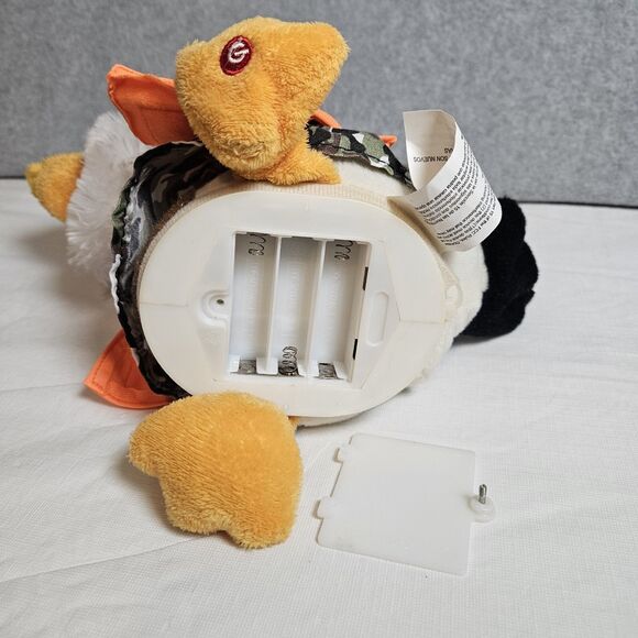 Gemmy Animated Plush Duck Singing "Hit me with your Best Shot" Redneck  Hunter - Picture 6 of 11